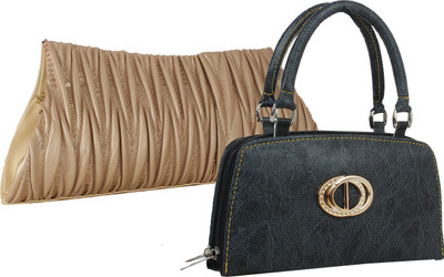 

Element Cart Casual, Formal, Party Beige, Black Clutch