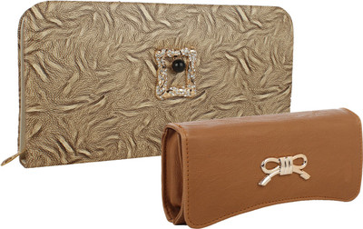 

Element Cart Casual, Formal, Party Beige, Brown Clutch