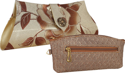 

Element Cart Casual, Formal, Party Multicolor Clutch