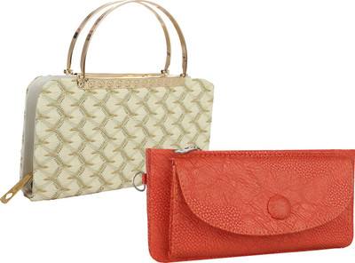 

Element Cart Casual, Formal, Party Multicolor Clutch