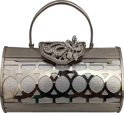 

saruar.it Party Silver Clutch