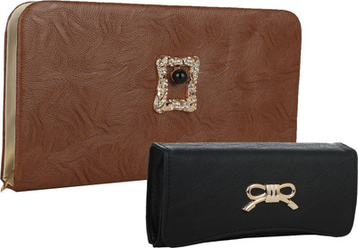 

Element Cart Casual, Formal, Party Brown, Black Clutch, Black;brown