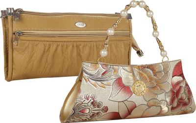 

Element Cart Casual, Formal, Party Multicolor Clutch