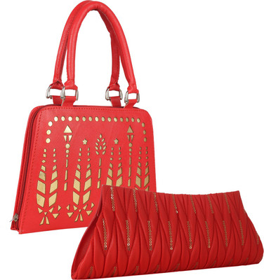 

Fillincart Casual, Formal, Party Red Clutch