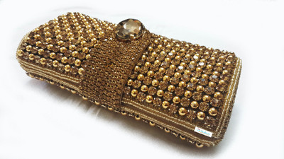 

The Indian Handicraft Store Party Silver Clutch