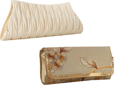 

Element Cart Casual, Formal, Party Multicolor Clutch