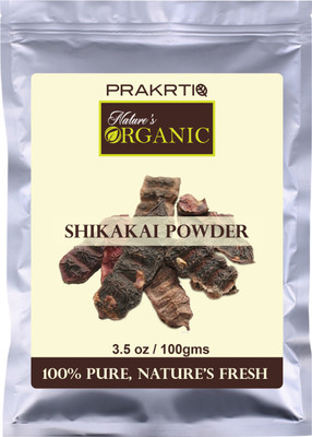 

Prakrtiq Nature's Organic Shikakai Powder, 100gms(100 g)