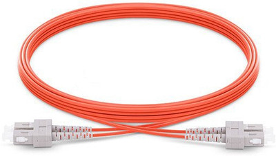 

D-Link Multi Mode Duplex SC-SC Optic Fiber Patch Cord Optical - 3M | 9 Feet - Orange Fiber Optical Cable(Compatible with Networking, Office, Computers, Orange)