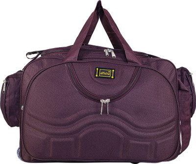 

alfisha (Expandable) Lightweight Waterproof Luggage Travel Duffel Bag with Roller wheels Travel Duffel Bag(Purple)