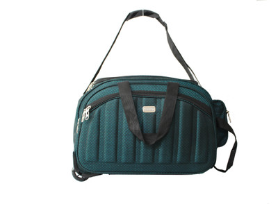 

VIDHI (Expandable) Expandable foldable duffel bag with two wheel 18"(46 cms) Travel Duffel Bag(Green)
