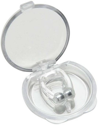 

ACM NS-216 2009 7861 Acupressure Silicon Stop snoring anti snore device nose clip snore free best for traveling home snore stopper device no more sleepless night made of rare magnet quality nose clip Nose Clip(Multicolor)