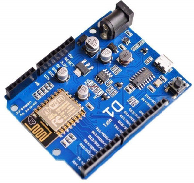 

Robocraze WeMos D1(ESP-12E) WiFi Development Board(ESP8266) arduino IDE Compatible & LUA Electronic Components Electronic Hobby Kit