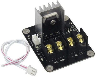 

TECHNOLOGYBAZAR 3d Printer Heated Bed Power Module High Current 210a Mosfet Upgrade Ramps 1.4 Interconnect Electronic Hobby Kit