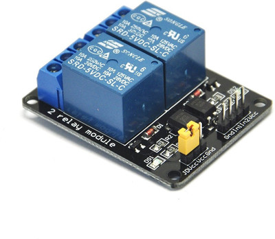 

arduino 2 TWO CHANNEL 5V 10A RELAY MODULE BOARD WITH OPTOCOUPLER INDICATOR Interconnect Electronic Hobby Kit