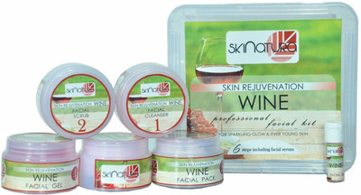 

Skinatura Wine Professional Rejuvenation Facial Kit 36 g(Set of 6)