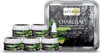 

Skinatura Charcoal Deep Cleansing Professional Facial Kit 310 g