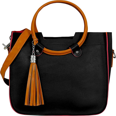 

Bagclan Sling Bag(Black, Tan)