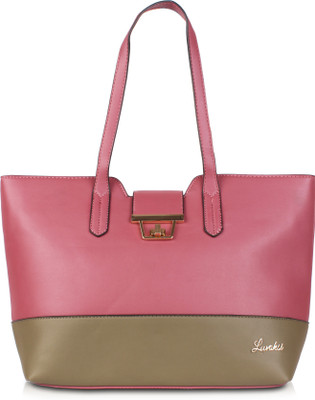 

Luvoksi Shoulder Bag(Pink, Green), Green;pink