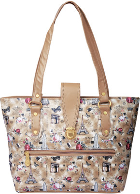 

Lady bar Shoulder Bag(Tan)
