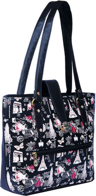 

Lady bar Shoulder Bag(Black)