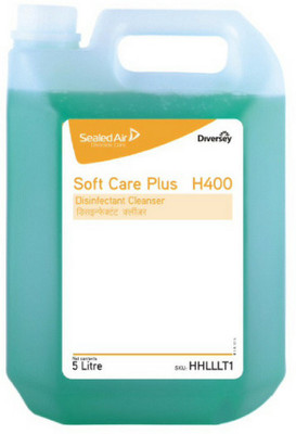 

Taski SOFTCARE PLUS H400 Disinfectant Cleanser(5 L, Bottle)