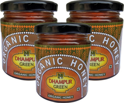 

Dhampur Green Pure Organic Honey ( pack of 3 )(250 g, Pack of 3)