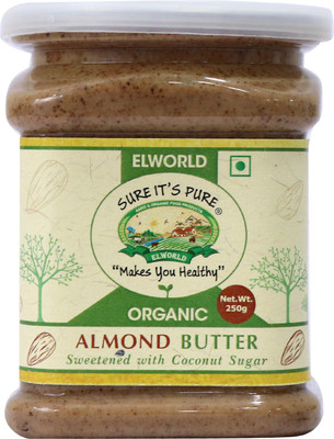 

ELWORLD Natural Almond Butter (Gluten Free, Low GI, Vegan, Handmade)- 250 g