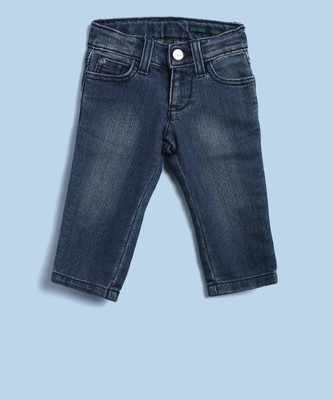 

United Colors of Benetton. Regular Boys Blue Jeans, 902