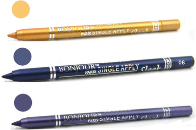 

Bonjour Paris Party wear kajal(golden, navy blue, purple.)