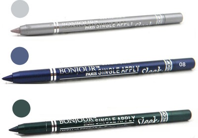 

Bonjour Paris Party wear kajal(silver, navy blue, green.)