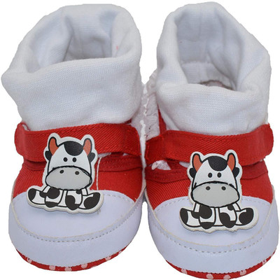 

Baby Bucket Boys & Girls Velcro Casual Boots(White