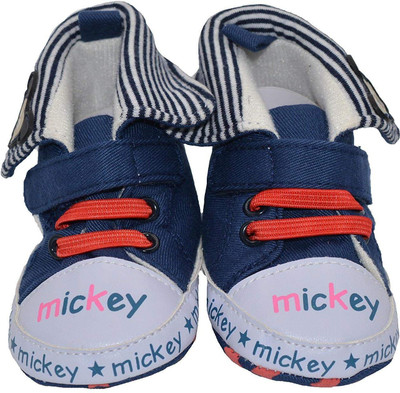 

Baby Bucket Boys Velcro Formal Boots(Blue