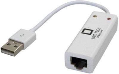 

Live Tech USB 2.0 Lan Adapter Lan Adapter(100 Mbps)