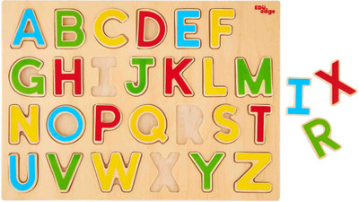 

Eduedge capital letter puzzle(Multicolor)