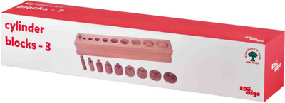 Eduedge cylinder blocks - 3(Beige)