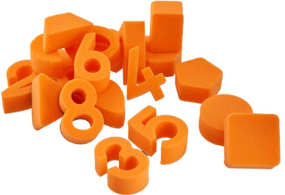 

Eduedge numerals and shapes dabbers(Orange)