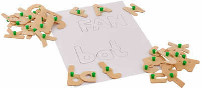 

Eduedge alphabet stencil(Beige)