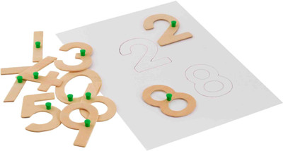 

Eduedge numeral stencil(Beige)