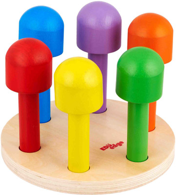 Eduedge colour pairing mushrooms(Multicolor)