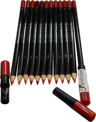 

firstzon™ PHOTO FINISH LIP LINER SET OF 12 WITH SHARPNER(MULTICOLOR)