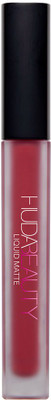 

Huda Beauty Maroon matte lipstick(Dark Red)