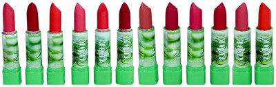

Happy Deals ALoe Extract Lipstick (Multicolor) 12 Pcs(Multicolor)