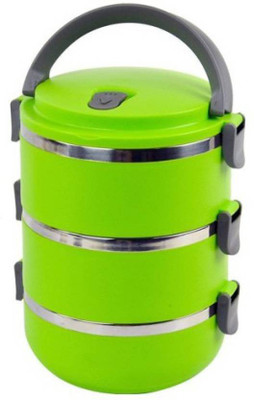 

EfinitoGifts g-1 3 Containers Lunch Box(2100 ml), Green