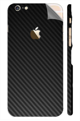 Snooky Apple iPhone 7 Mobile Skin(Black Carbon Fiber)