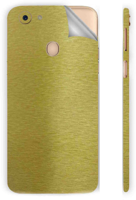 Snooky OPPO F7 Mobile Skin(Brushed Golden)