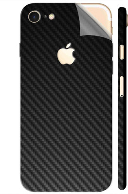 Snooky Apple iPhone 7 Plus Mobile Skin(Black Carbon Fiber)