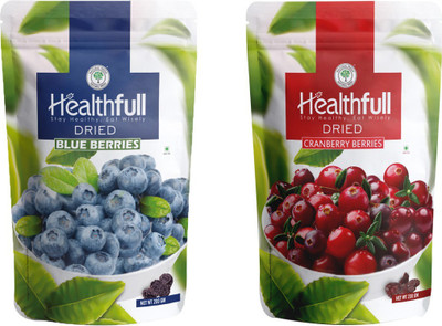 

Healthfull Cranberry, 200g and Blueberrys, 150g. Cranberries, Blueberry(350 g, Pouch)