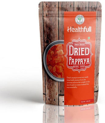 

Healthfull Dried Papaya, 100g. Papaya(1 g, Pouch)