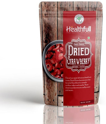 

Healthfull Dried Strawberry, 100g. Strawberries(1 g, Pouch)