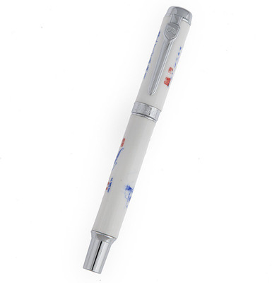 

JINHAO Shrimp Medium Nib Fountain Pen Blue And White Porcelain Fountain Pen
